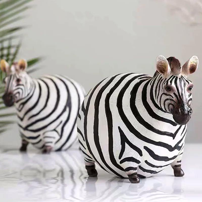 Zebra Statue 18 cm