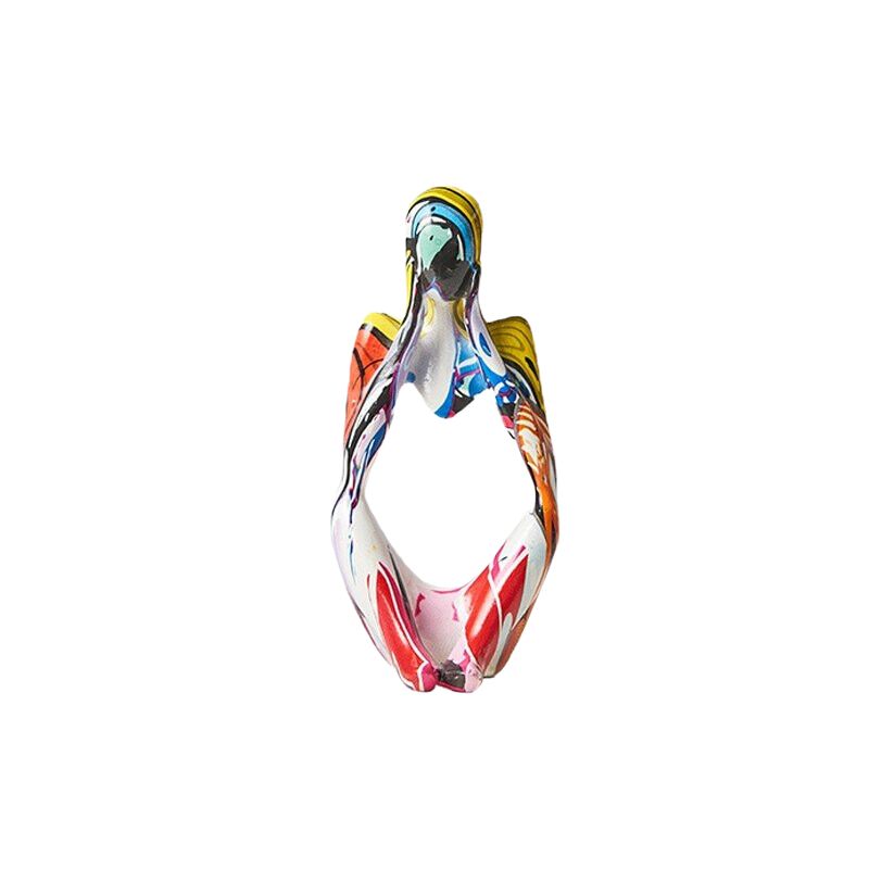 Contemporary Sculpture <br> Graffiti Thinker Statuette