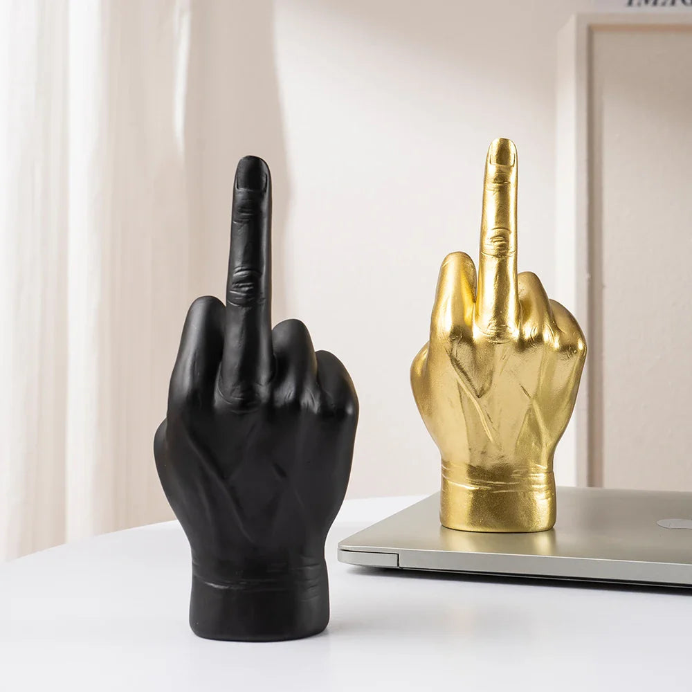 Zero Flocks™ Middle Finger Sculpture