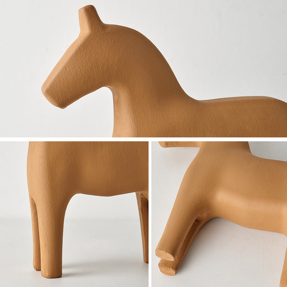 Wooden Dala Horse Sculpture