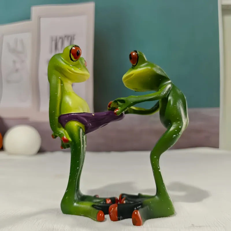 Croak ‘n’ Roll Frog Sculpture
