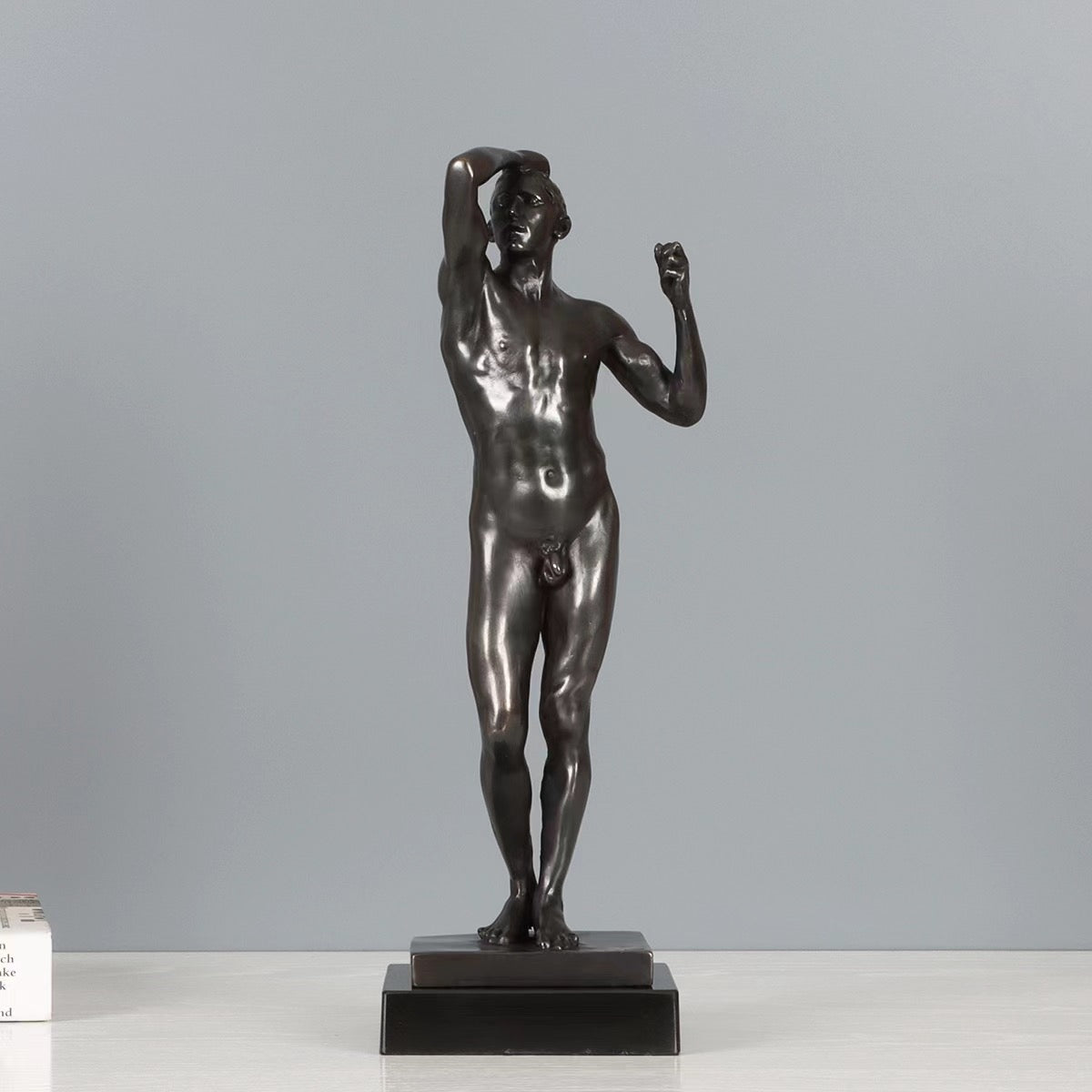 The Age of Bronze Statue by Rodin, in Bronze, 30 cm