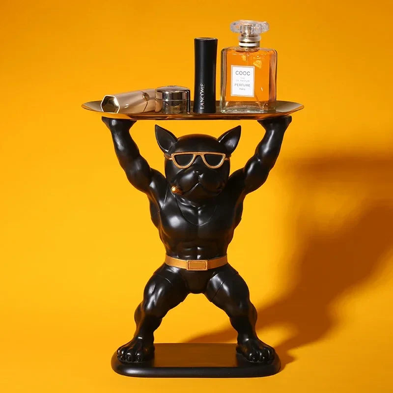 Masculine French Bulldog Tray