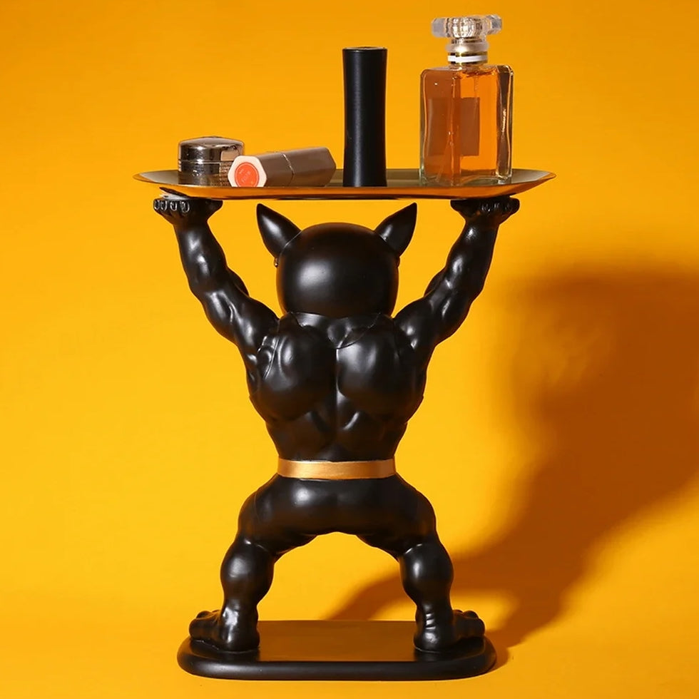 Masculine French Bulldog Tray