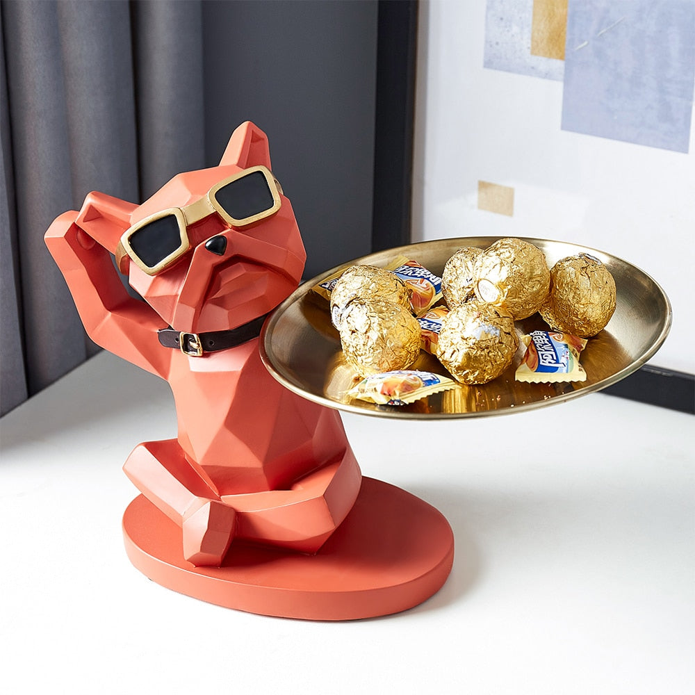 Geometric Dog Yoga Tray