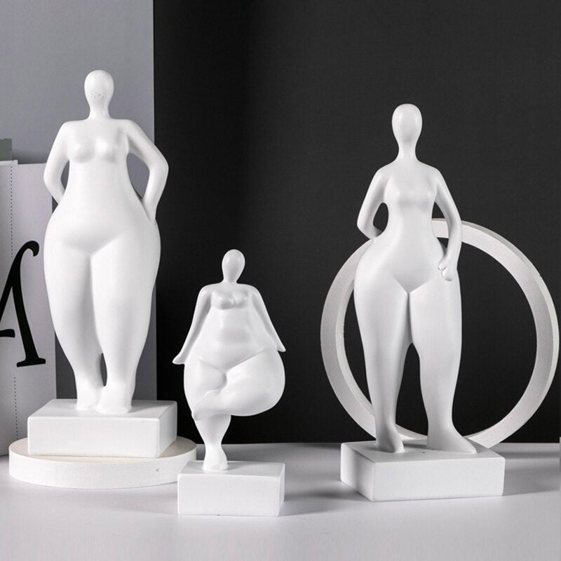 Woman Statue <br/> Plus-Size Woman Sculpture