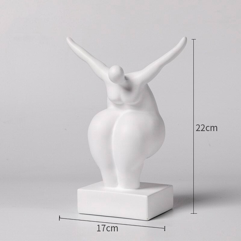 Woman Statue <br/> Plus-Size Woman Sculpture