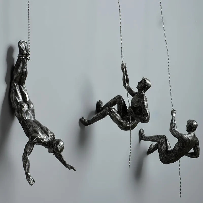 I Will Get To The Top Sculptures, Set of 6