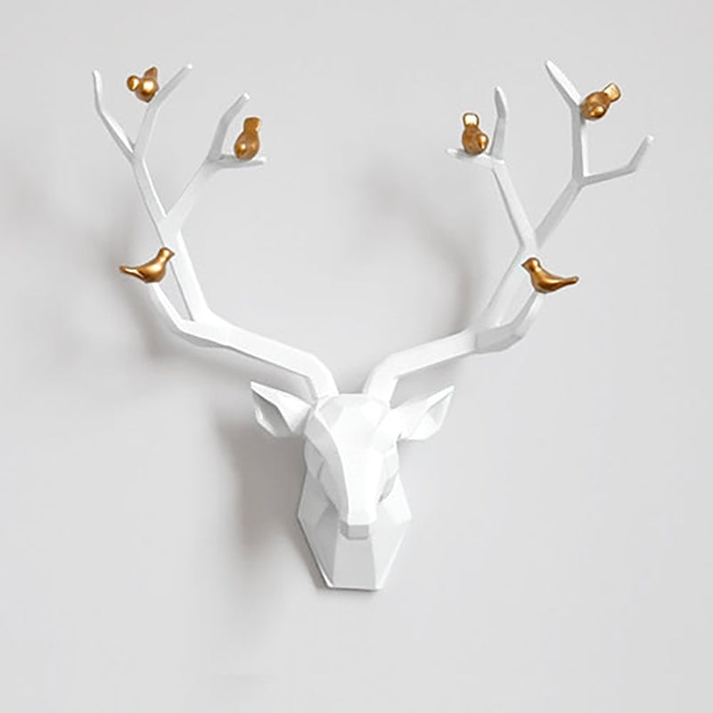 Modern Wall Sculpture <br/> Origami Deer Head