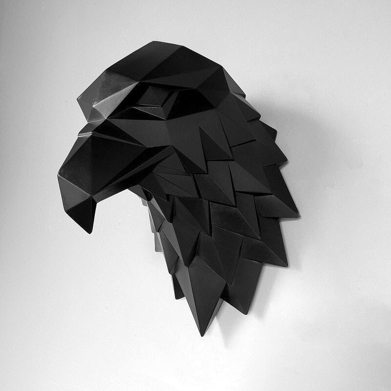 Eagle Wall Sculpture <br/> Black Wall Decor