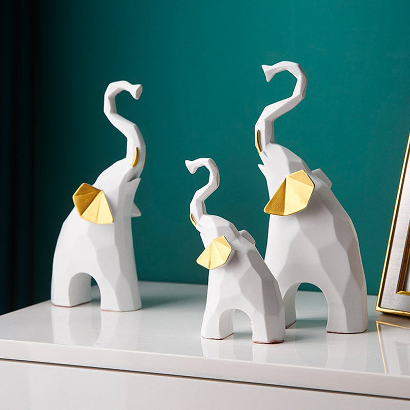 Elephant Statue <br/> Decorative Elephant Figurine