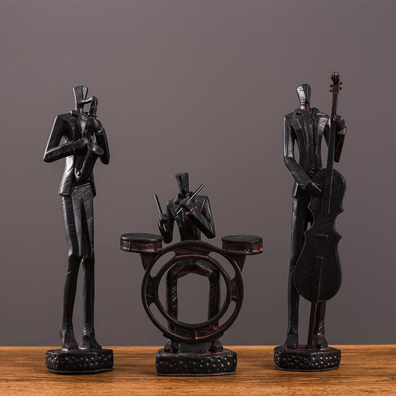 Man Statue <br/> Musician Figurine