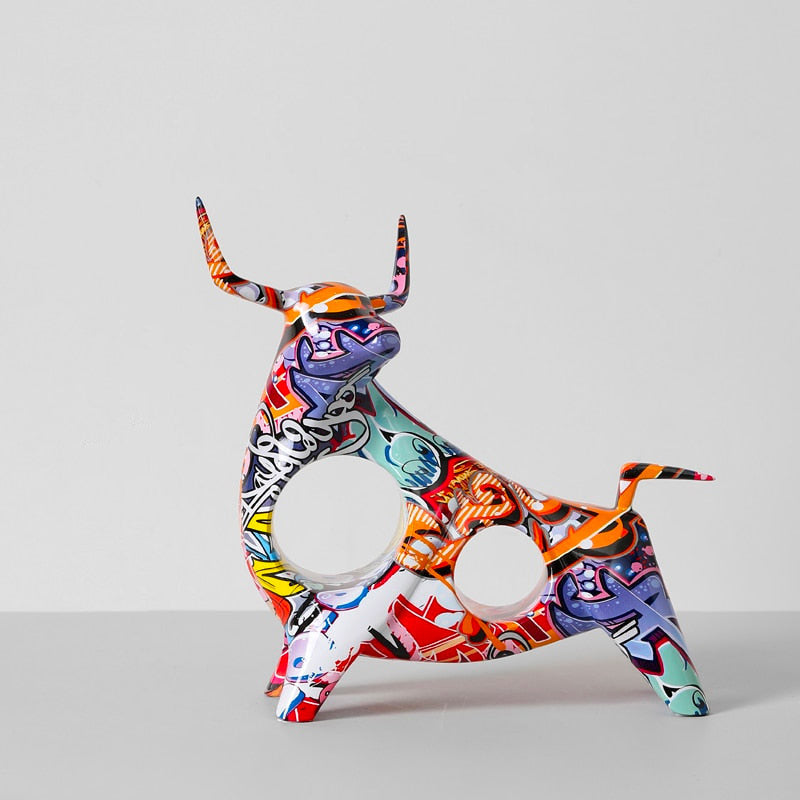 Bull Statue <br/> Multicolor