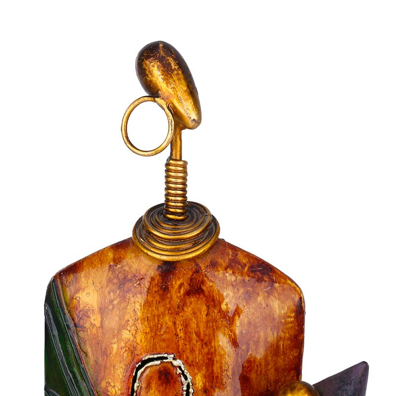 African Statue <br/> in Metal