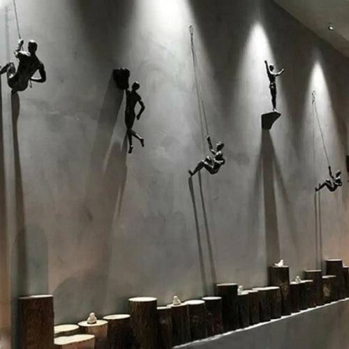 I Will Get To The Top Sculptures, Set of 6