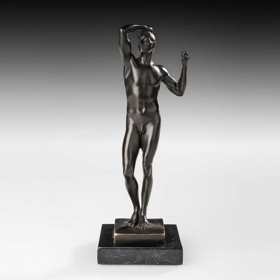 The Age of Bronze Statue by Rodin, in Bronze, 30 cm