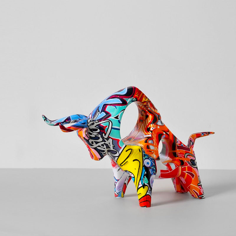 Bull Statue <br/> Multicolor
