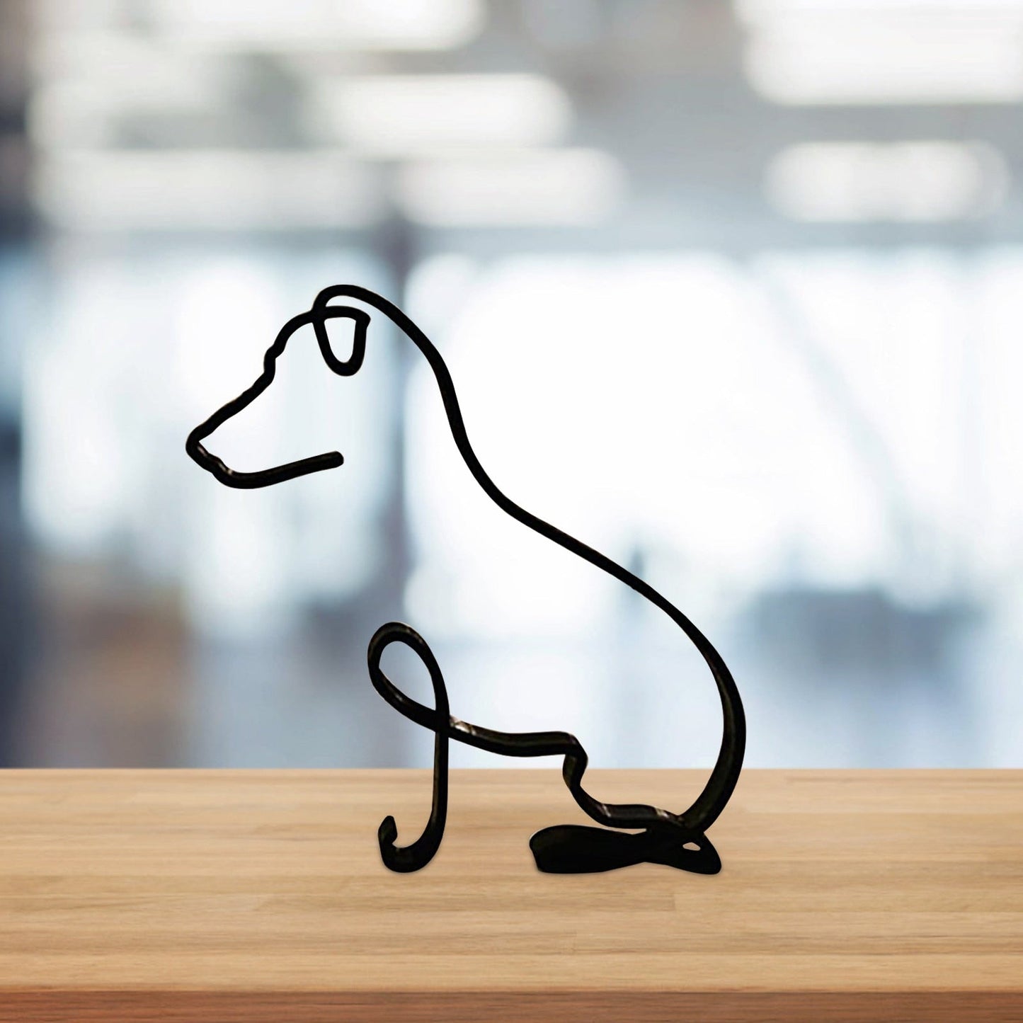 Wrought Iron Dog Miniature