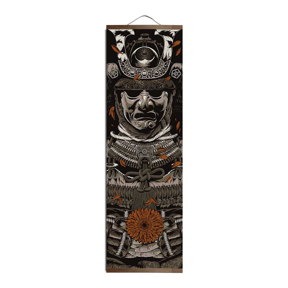 Heart Of A Warrior Samurai Paintings