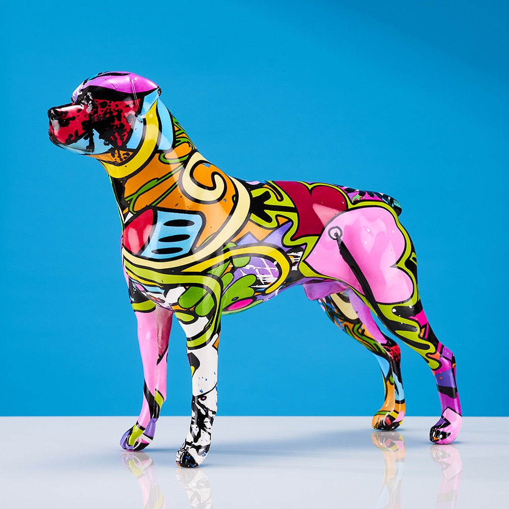 Dog Statue <br/> Pop Art Dog Sculpture