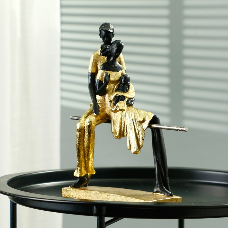 Modern Couple Sculpture