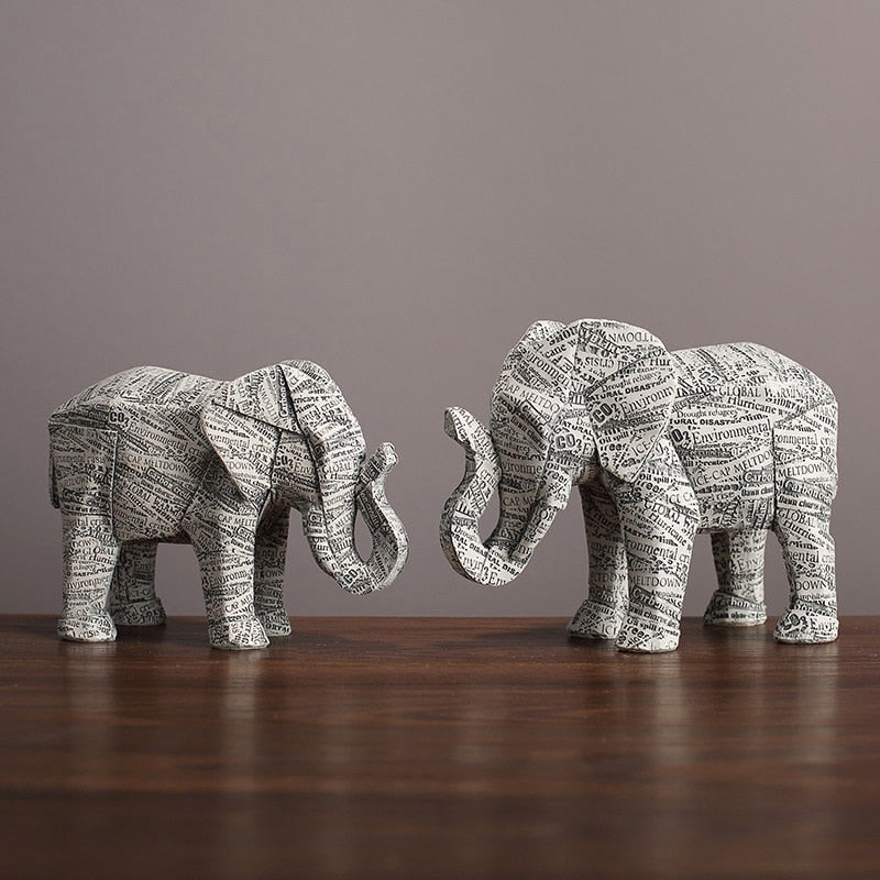 Elephant Statue <br/> Resin