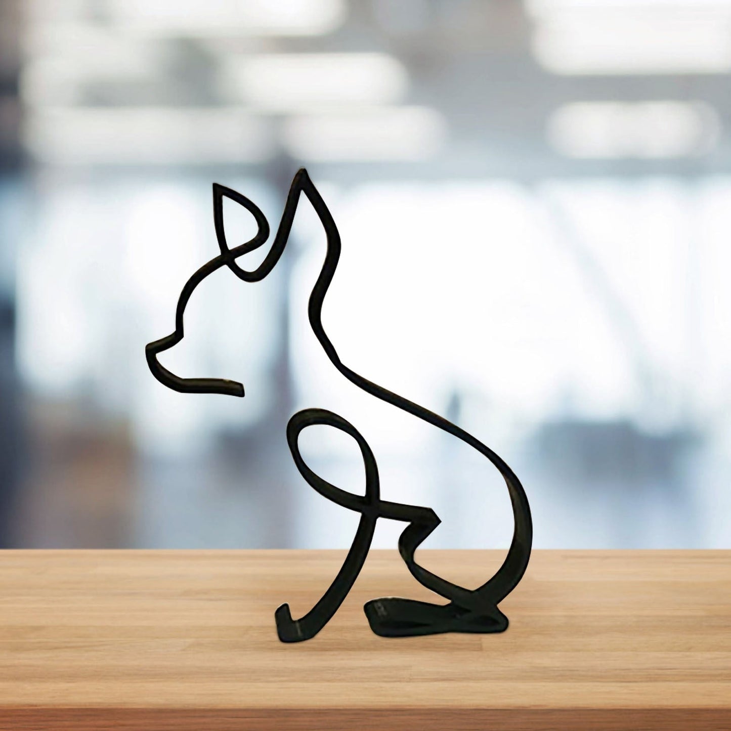Wrought Iron Dog Miniature