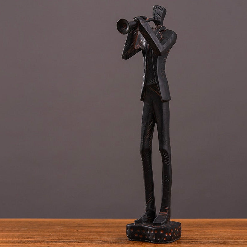 Man Statue <br/> Musician Figurine