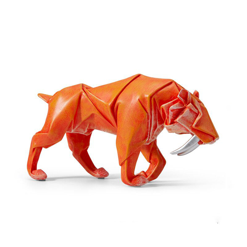 Tiger Statuette <br/> Origami