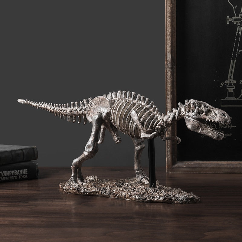Modern Sculpture <br/> Decorative Dinosaur Skeleton