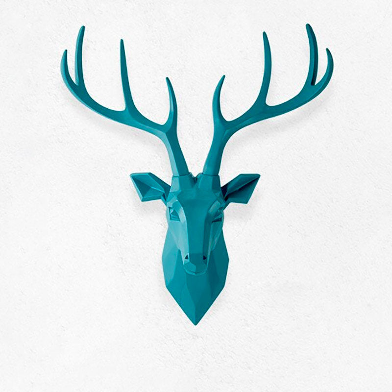 Deer Wall Sculpture <br/> Gold Wall Decor