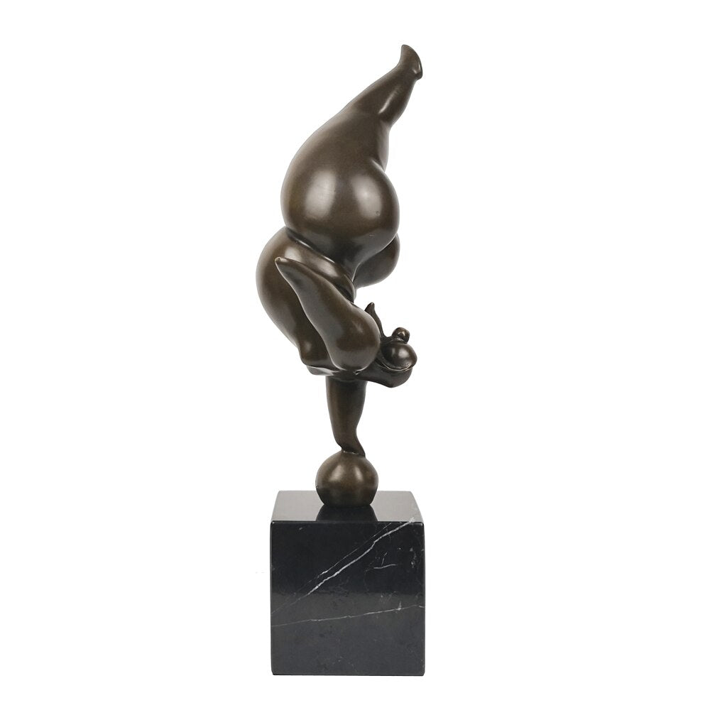 Botero Woman Sculpture in Bronze 34 cm