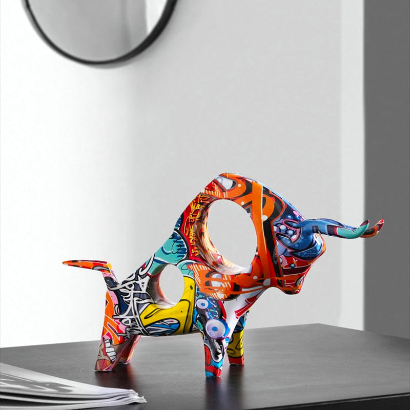 Bull Statue <br/> Multicolor