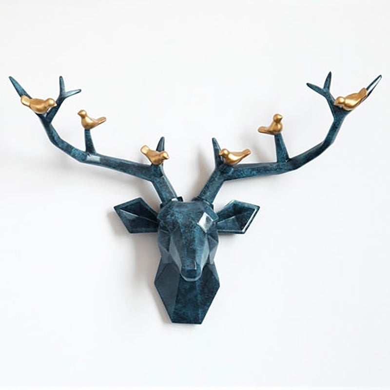 Modern Wall Sculpture <br/> Origami Deer Head