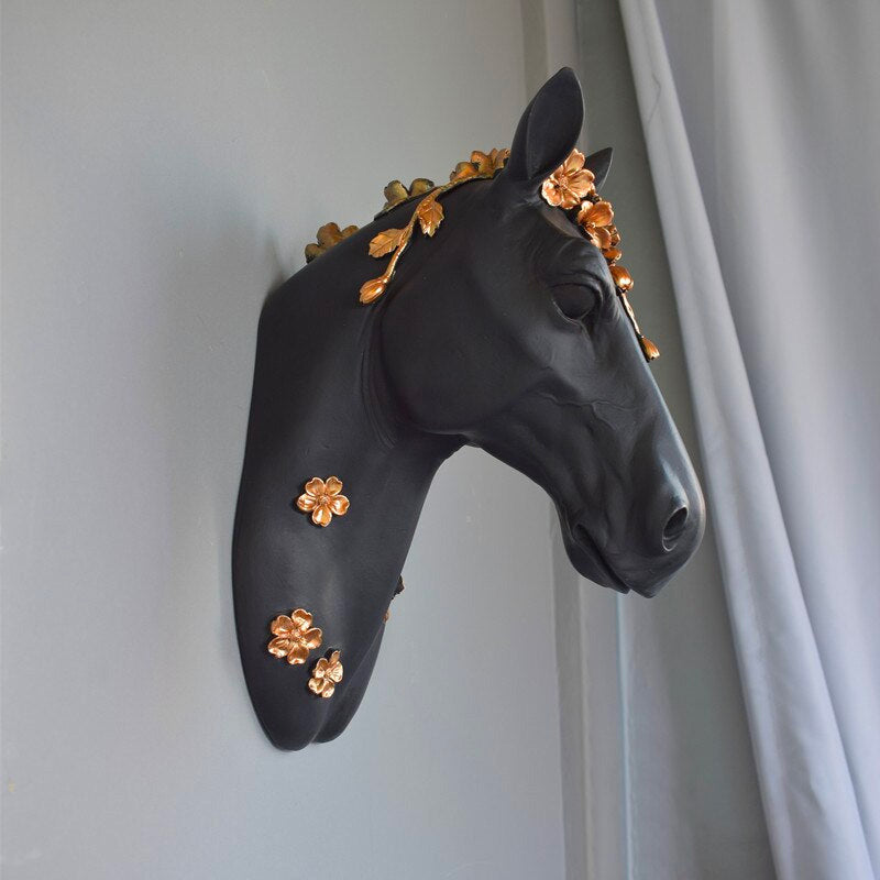 Wall Sculpture <br/> Horse Head Wall Sculpture