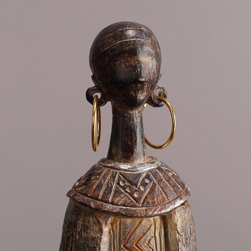 African Statuette 37 cm