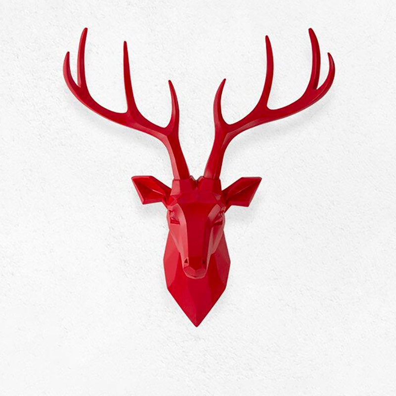 Deer Wall Sculpture <br/> Gold Wall Decor