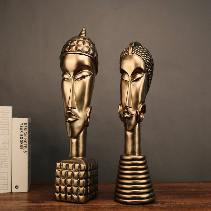 African Statue <br/> Bronze