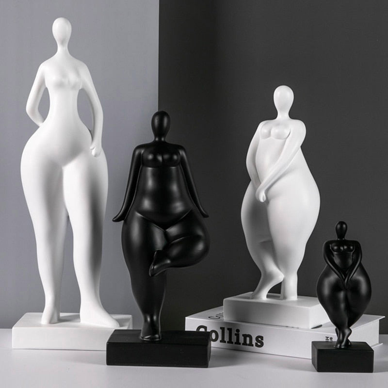 Woman Statue <br/> Plus-Size Woman Sculpture