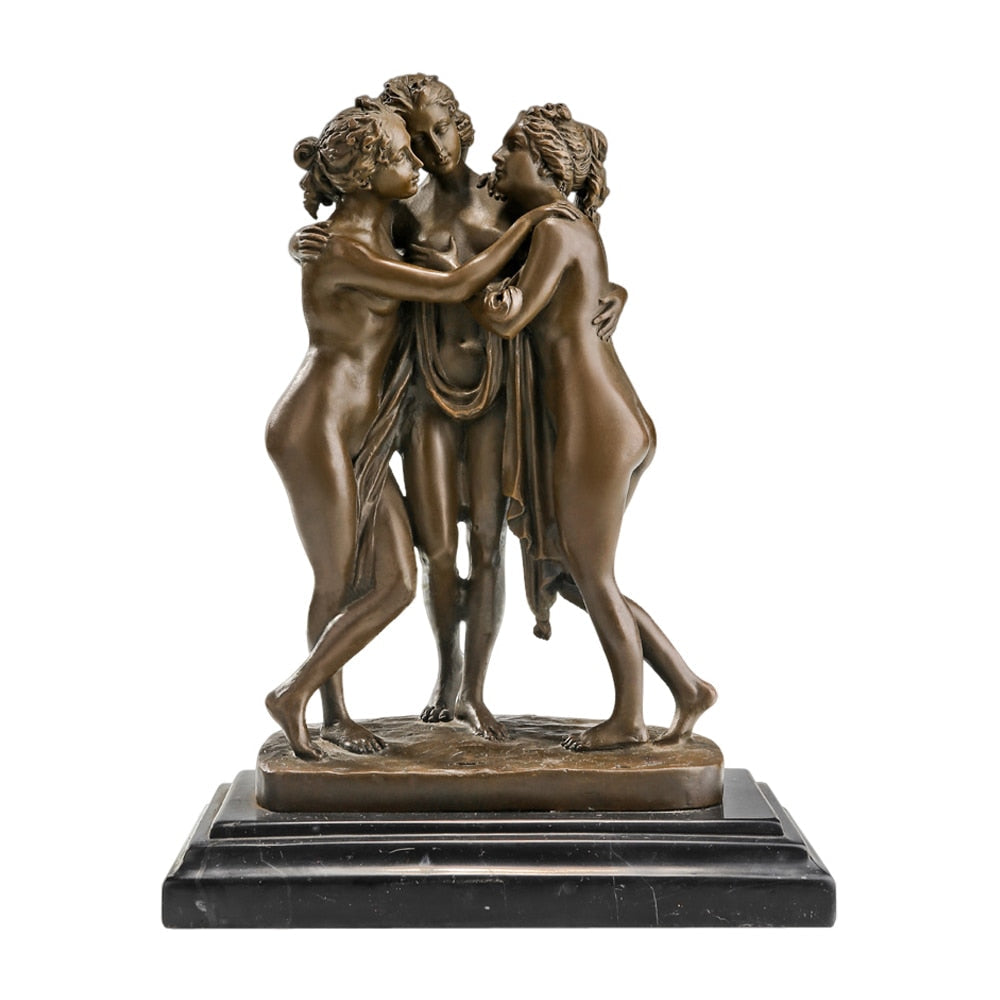 Bronze The Three Graces 25 cm