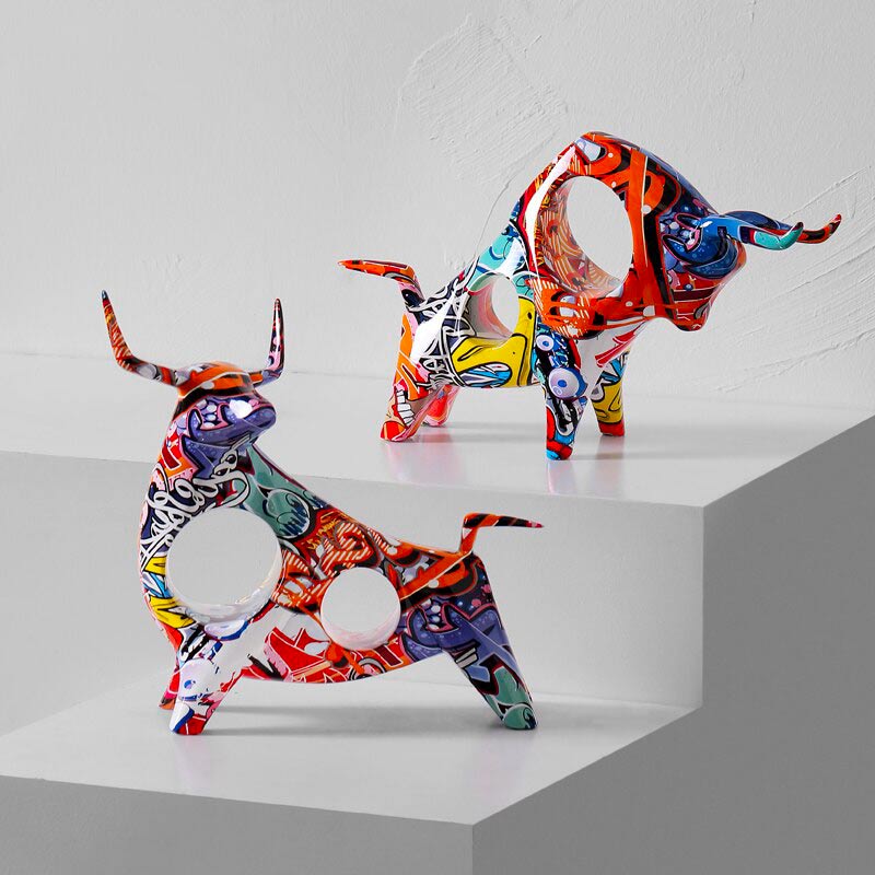 Bull Statue <br/> Multicolor