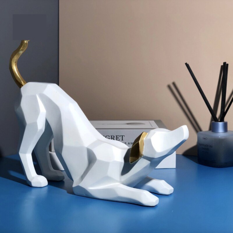 Dog Statue <br/> Origami