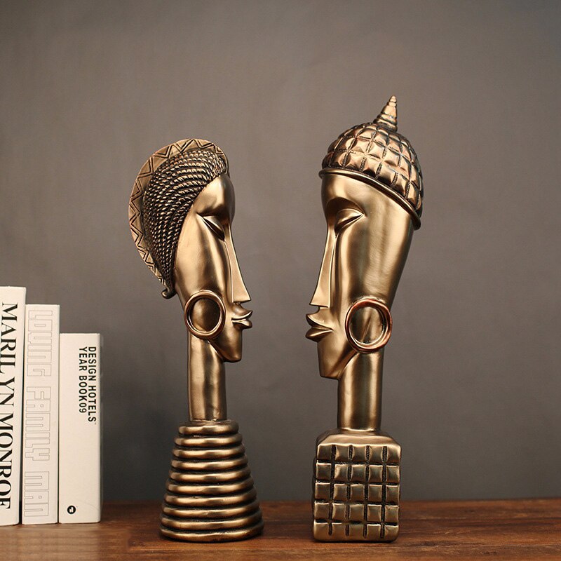African Statue <br/> Bronze