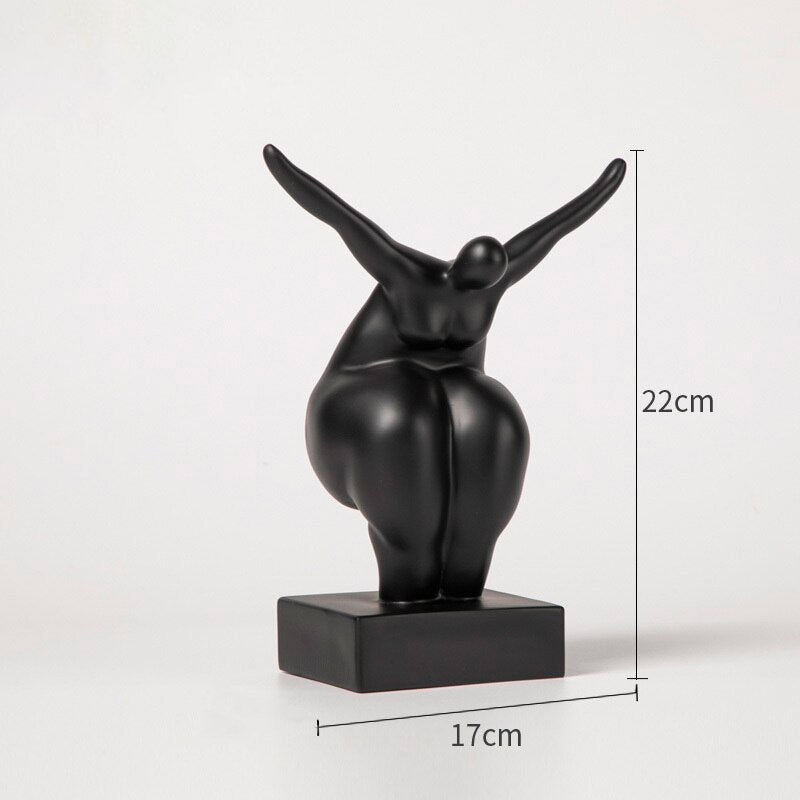 Woman Statue <br/> Plus-Size Woman Sculpture