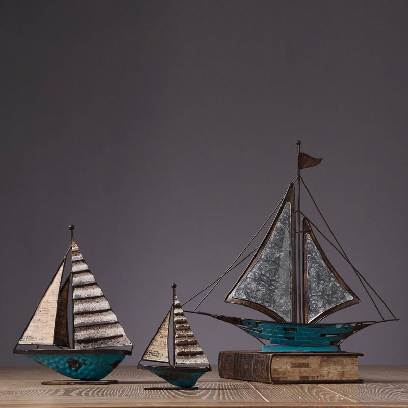 Modern Sculpture <br/> Decorative Boat