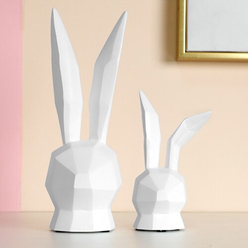 Origami Rabbit Statuette