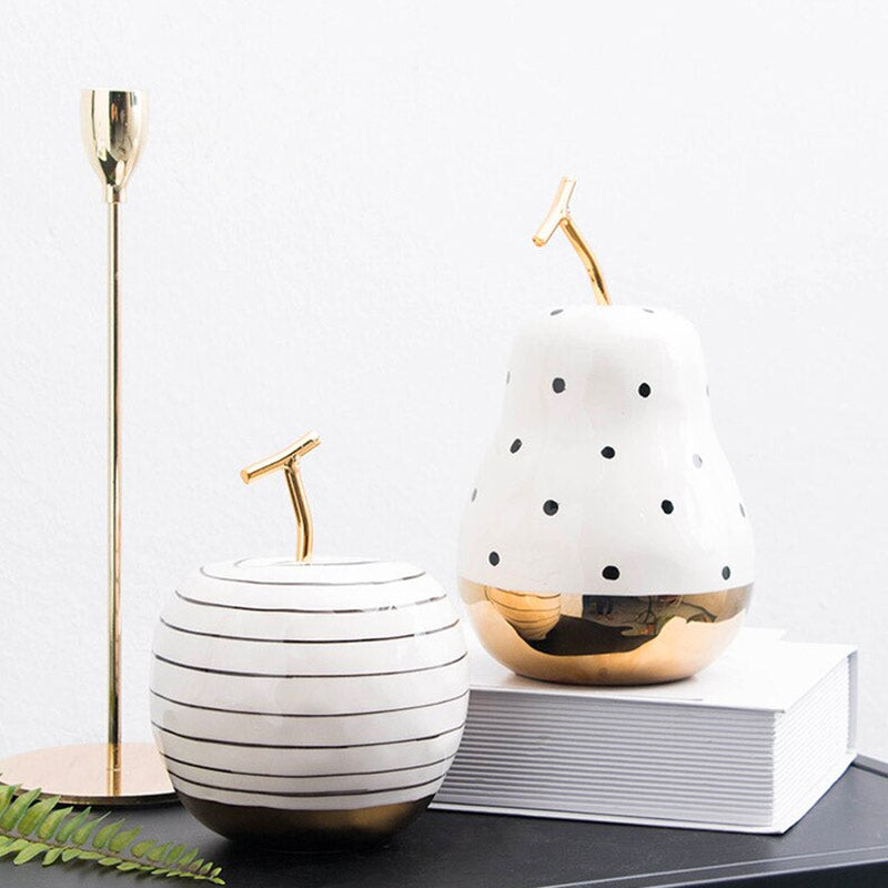 Contemporary Sculpture <br> Ceramic Apple