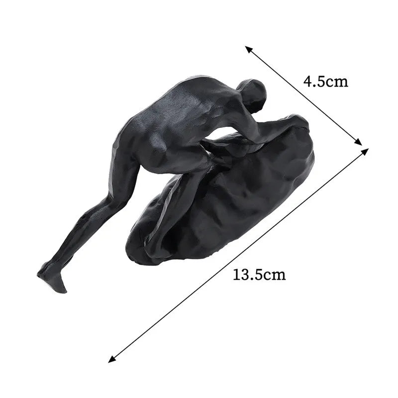 I Will Get To The Top Sculptures, Set of 6