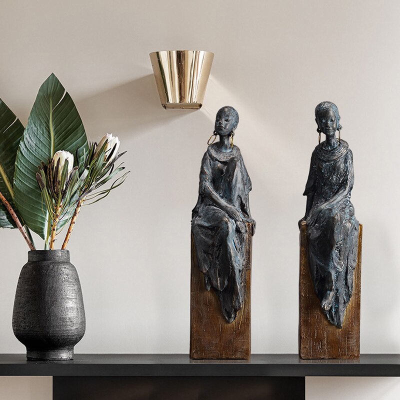 African Statue <br/> Decor