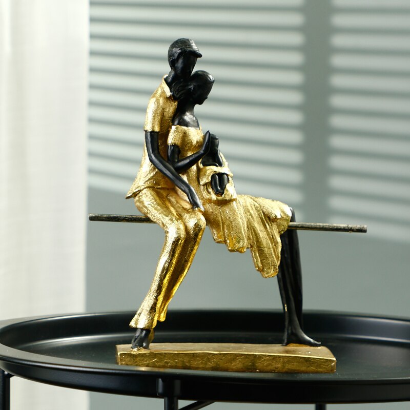 Modern Couple Sculpture